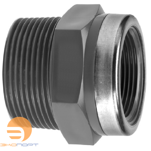 Муфта переходная PN 10 (1 /4'' x 1'') вн. р. - PVC-U