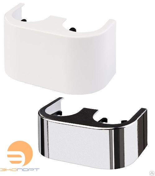 Декоративная панель ХРОМ для узлов нижнего подключения, прямых