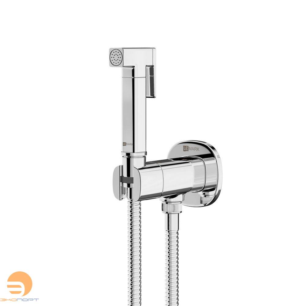 Смеситель с гигиеническим душем (прогрессивный) SOLO, встраиваемый, хром, LEMARK