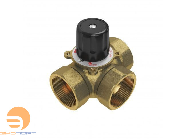 Клапан  поворотный 3-ход. Wester FMV 131E DN40 ВР 1 1/2"  Kvs25