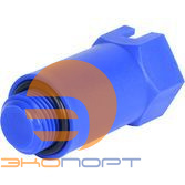 Пробка длинная 1/2 синяя STOUT