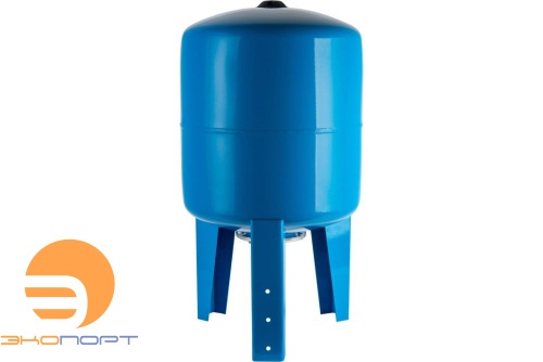 Бак мембранный для водоснабжения 500 л STOUT вертикальный с опорными стойками со сменной мембраной 