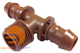 Тройник переходной  17 мм - 1/2 НР- 17 мм  XFF-TMA-050 Rain Bird