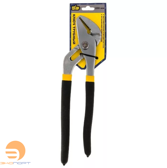 Ключ трубный 10" - 250мм, хромированная углеродистая сталь, "888" КРЕПЕЖ