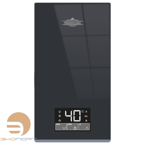 Водонагреватель проточный ZENITH 7 кВт, 220 В, Wi-Fi, серый PRIMOCLIMA