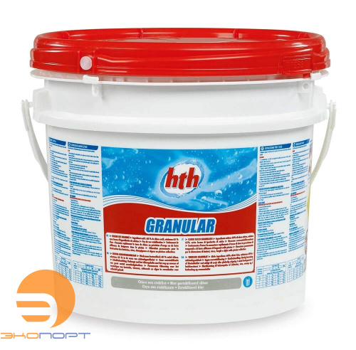 Хлор в гранулах GRANULAR, 5кг, hth