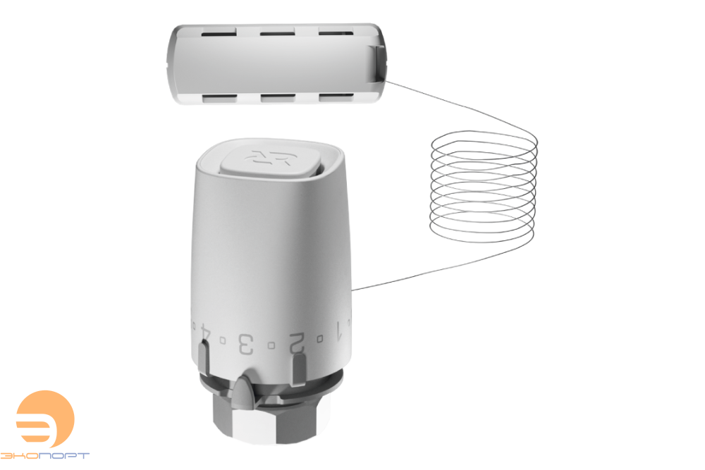 Элемент термостатический TR 9006 Ultra с выносным датчиком температуры L=2м и присоединением М30х1,5, Ридан 