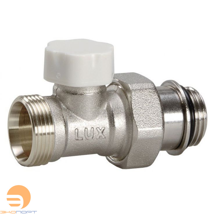 Клапан запорный линейный для стальных труб 3/4" DD 21 Luxor tekna