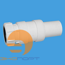 Труба гофрированная L147-196 мм, 40/40  компресс. McAlpine