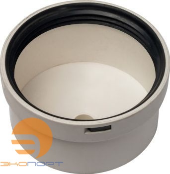 Элемент дымохода конденсац.крышка под сифон DN80 М STOUT (пластик)