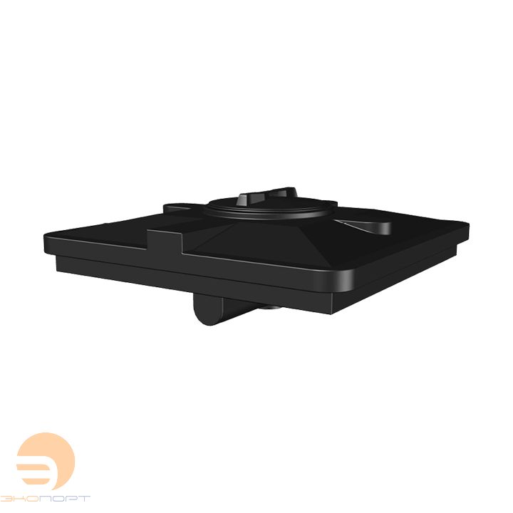 Бак д/душа 120 (черный) 950х950х305 Aquatech