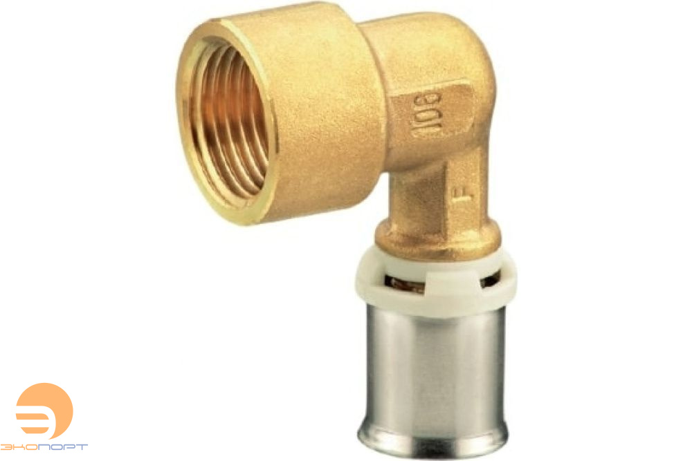 Угольник 90* 20х1/2" ВР alpex-duo XS латунь  Frankische