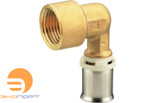 Угольник 90* 20х1/2" ВР alpex-duo XS латунь  Frankische