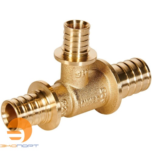 Тройник переходной 25-16-20 латунь Rommer