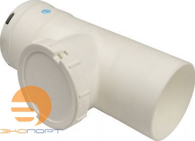 Ревизия (прямая) Т образ. DN80 PP-FE STOUT (пластик)