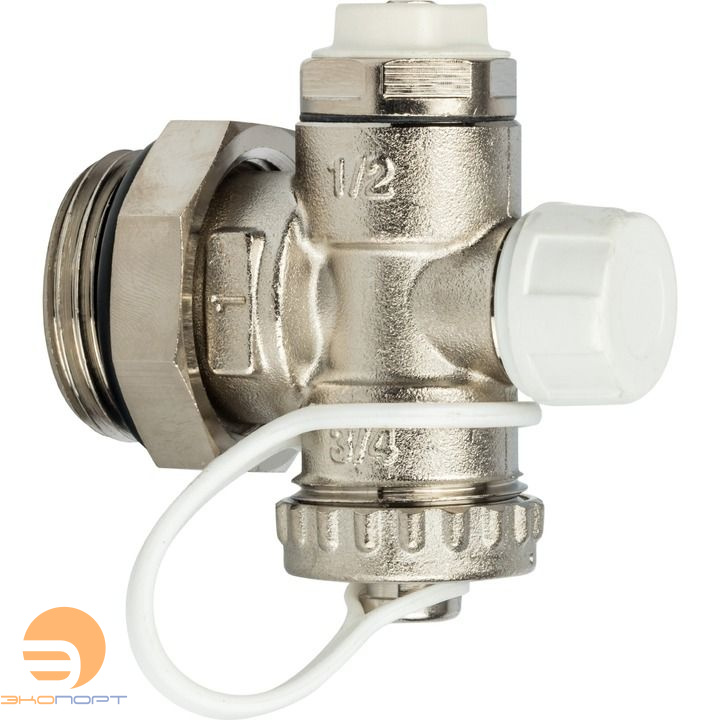 Регулируемый концевой фитинг сдренажным вентилем, ручной воздухоотводчик 1" STOUT