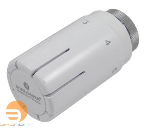 Термостатическая головка Diamant Standard SH М30 x 1,5 БЕЛЫЙ Schlosser