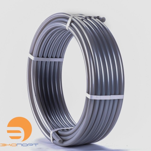 Труба 25x3.5 PE-Xa серая (бухта 50 м) ROMMER (кратно бухте)
