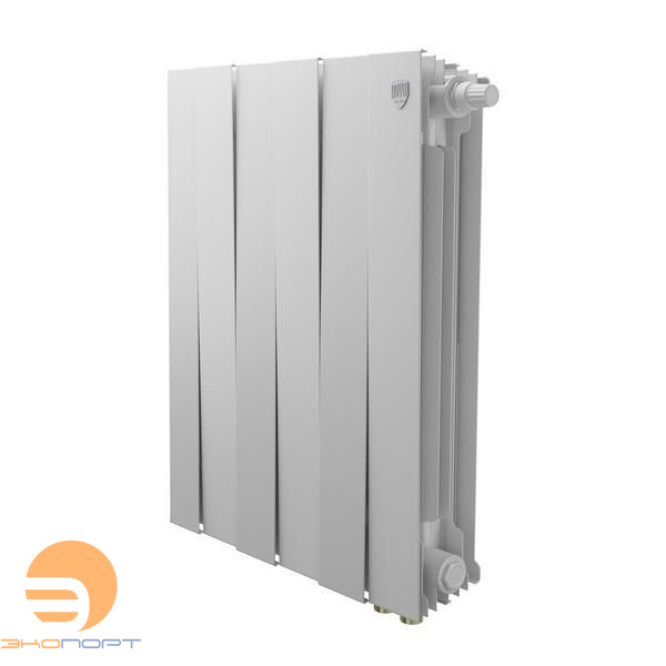 Радиатор биметаллический PianoForte Bianco Traffico VDR80 500/100   6 секций Royal Thermo																			
