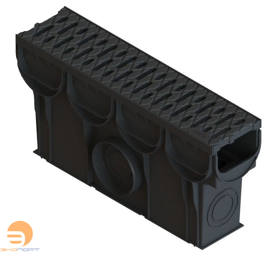 Пескоуловитель S'park ПУ-10.14.25-ПП с решеткой пластиковой кл.А (к-т)