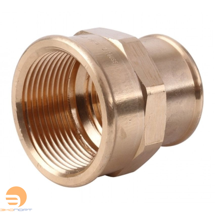 Муфта ВВ 1 1/2х1 (бронза) Viega