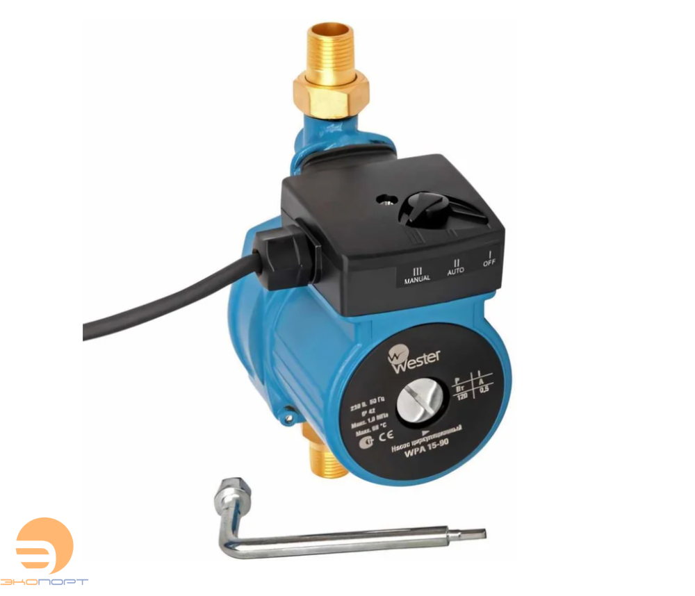 Насос WPA 15-90 WESTER (с гайками)