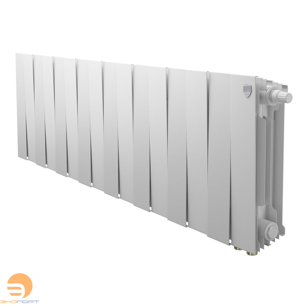 Радиатор биметаллический PianoForte Bianco Traffico VDR80 300/100  16 секций Royal Thermo
