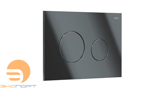 Панель двойного смыва Touch NEO (хром / пластик), RIVO