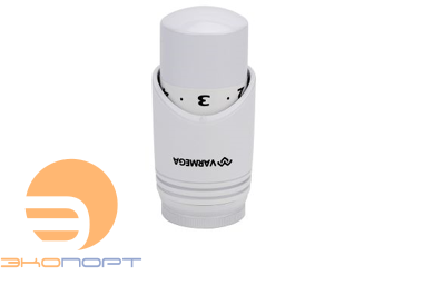 Головка термостатическая M30x1.5 белая мини Varmega
