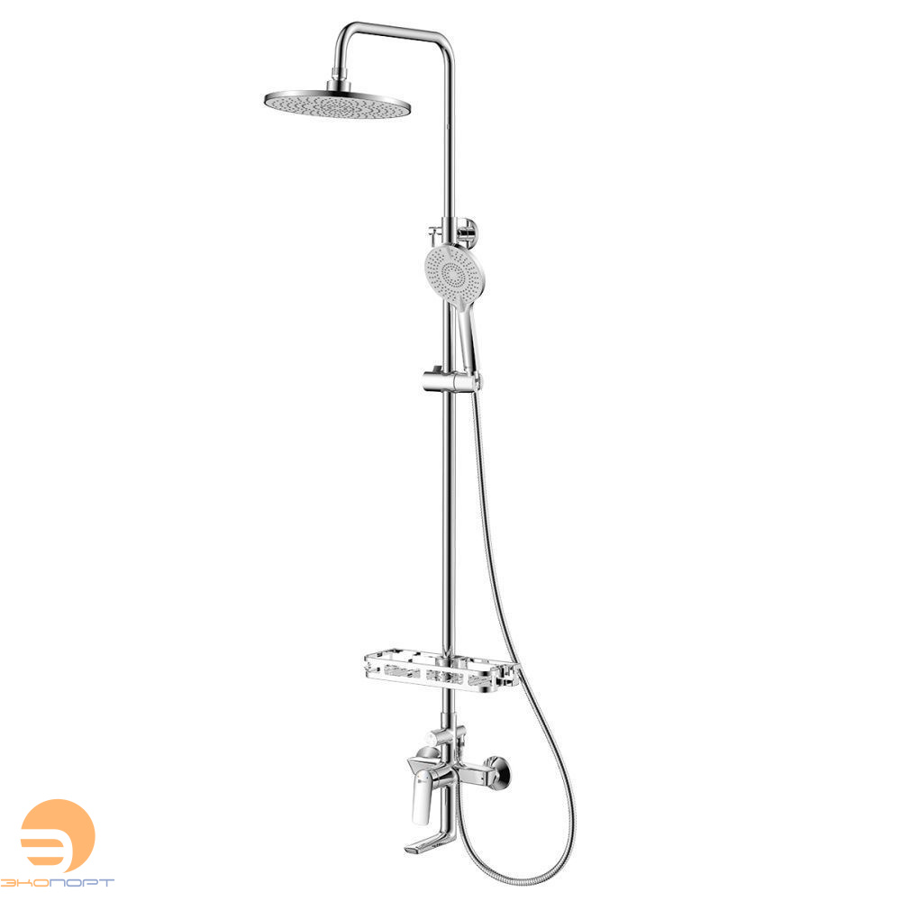 Стойка для ванны и душа Verba  хром LEMARK