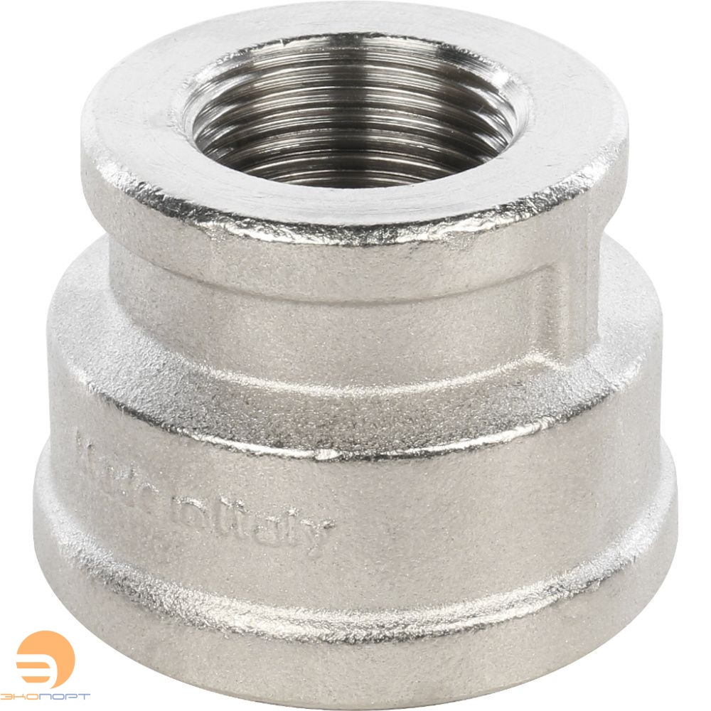 Муфта переходная ВВ 11/4х1/2 (никель) Stout