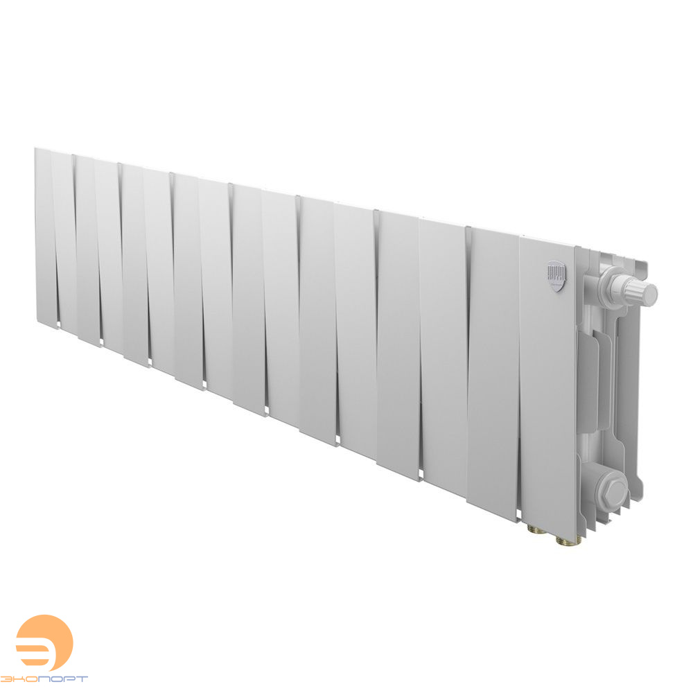 Радиатор биметаллический PianoForte Bianco Traffico VDR80 200/100 16 секций Royal Thermo