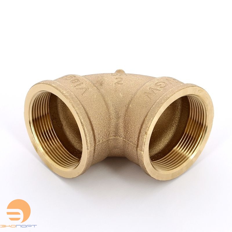 Угольник ВР-ВР 2х2 (бронза) Viega 