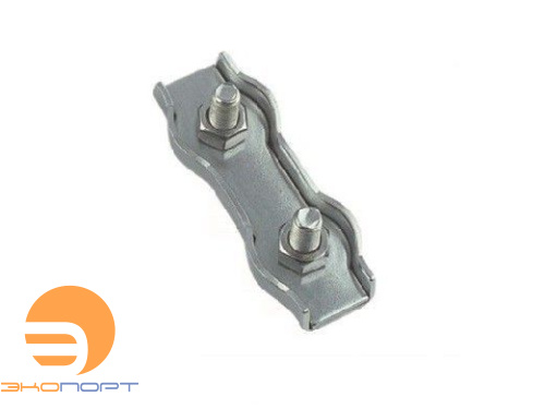 Зажим "ДУПЛЕКС" 5 мм (для троса 4 мм) нержавеющий