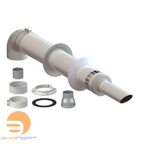 Комплект коаксиальный DN60/100, длина 1м