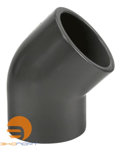 Угольник 45* (50) PVC-U Coraplax
