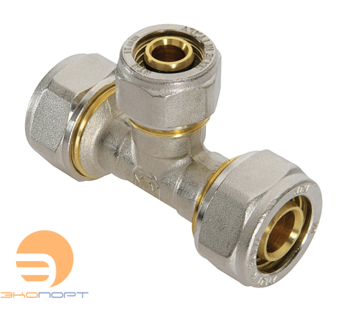 Тройник переходной, 16*20*20 (обжим)