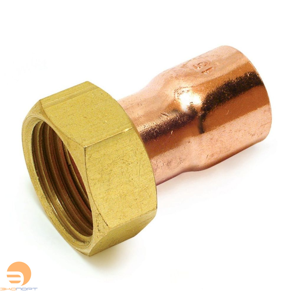Переходник с накидной гайкой 15х3/4 5359g Sanha