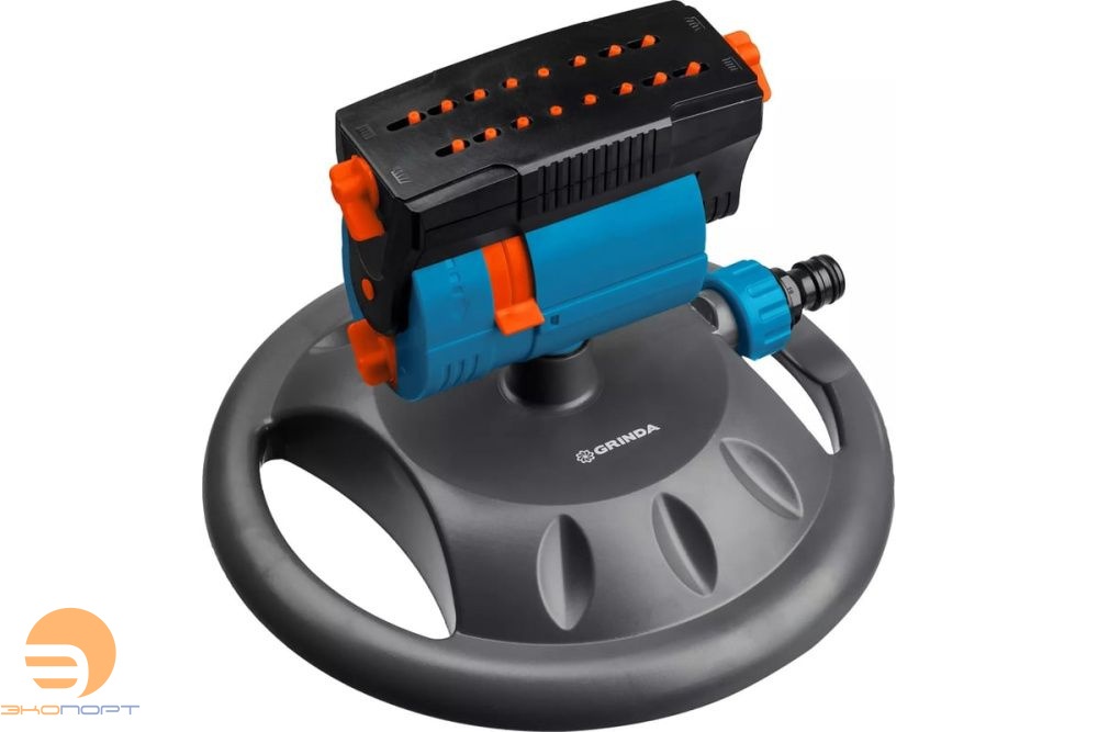 Распылитель веерный, 16 форсунок, на подставке, ударопрочный пластик, GRINDA RO-16m PROLine 