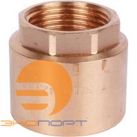 Муфта переходная ВР-пайка 42х11/2" медная Sanha