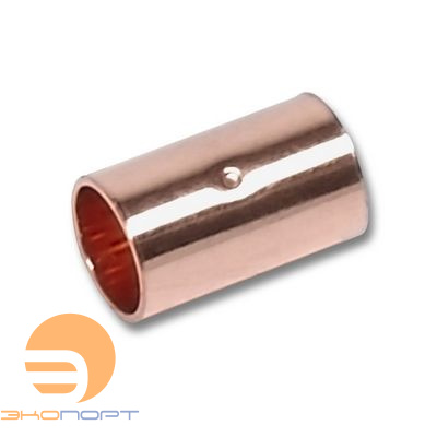 Муфта соединительная медная 15х15 Sanha Муфта соединительная медная 15х15 Sanha