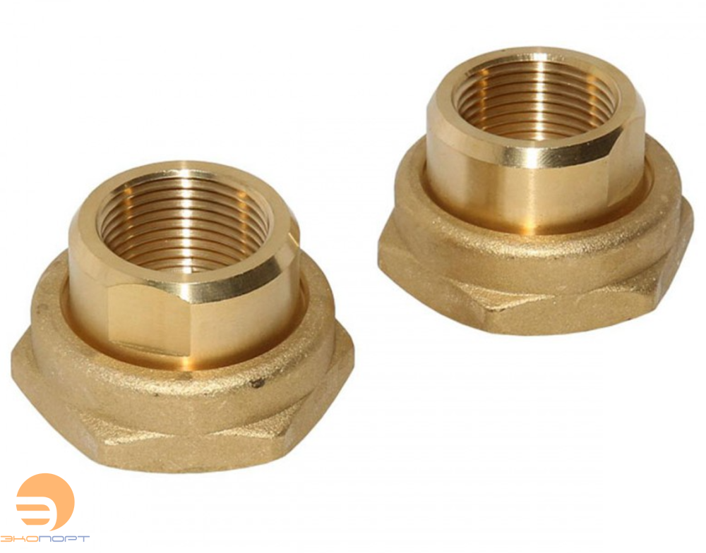 Соединение рез. труб. Union set metal 1"  GRUNDFOS