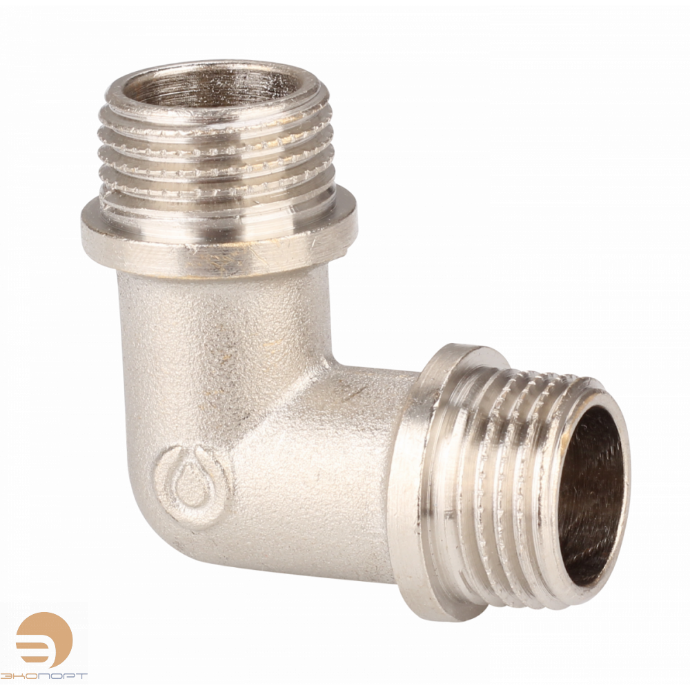 Угольник НН  1/2х1/2 (никель) Gappo