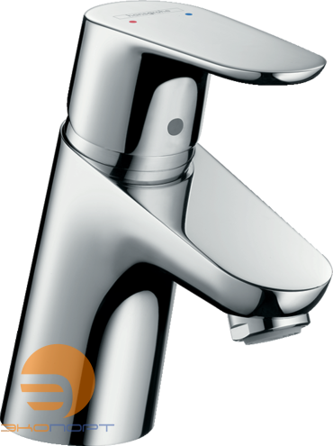 Смеситель д/рак. Focus E2 с донным клапаном (выступ 101мм, комф. зона 70) HANSGROHE