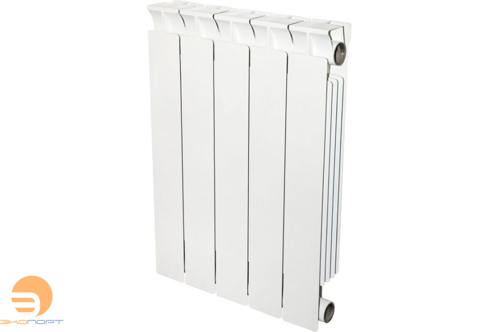 Радиатор биметаллический Style 500/80  8 секции боковое подкл. STOUT