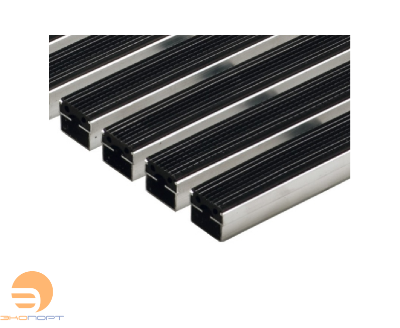 Решетка алюминевая с резиновым покрытием L60*40, АСО