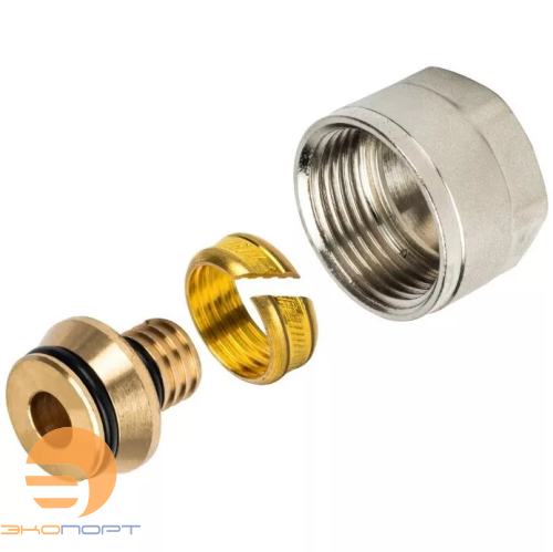 Соединение резьбозажим. 20х2 (резьба 3/4") для PEX-AL-PEX STOUT