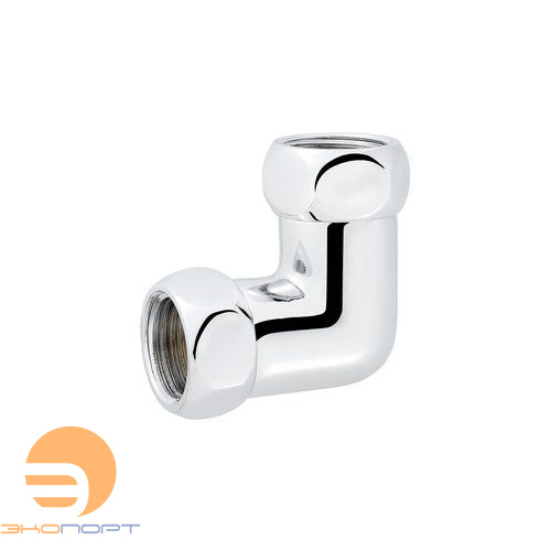 Сгон угловой (американка) для полотенцесушителей 1 х 1 ВВ ХРОМ ProFactor