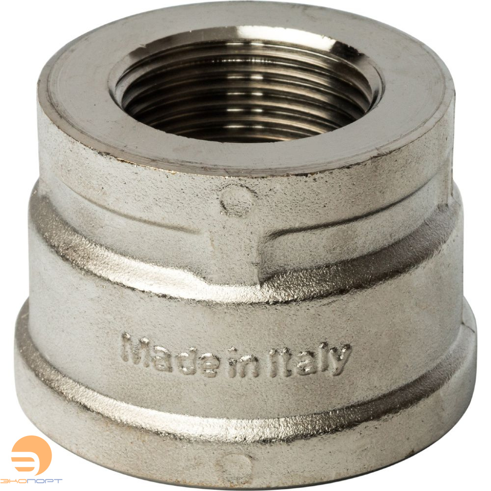 Муфта переходная ВВ 11/2х1 (никель) Stout