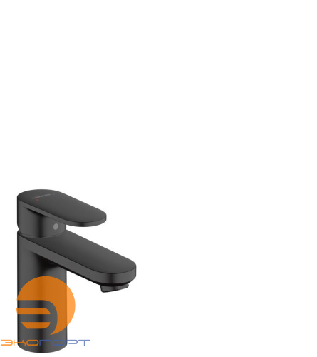 Смеситель для раковины Vernis Blend 100,черный матовый, HANSGROHE